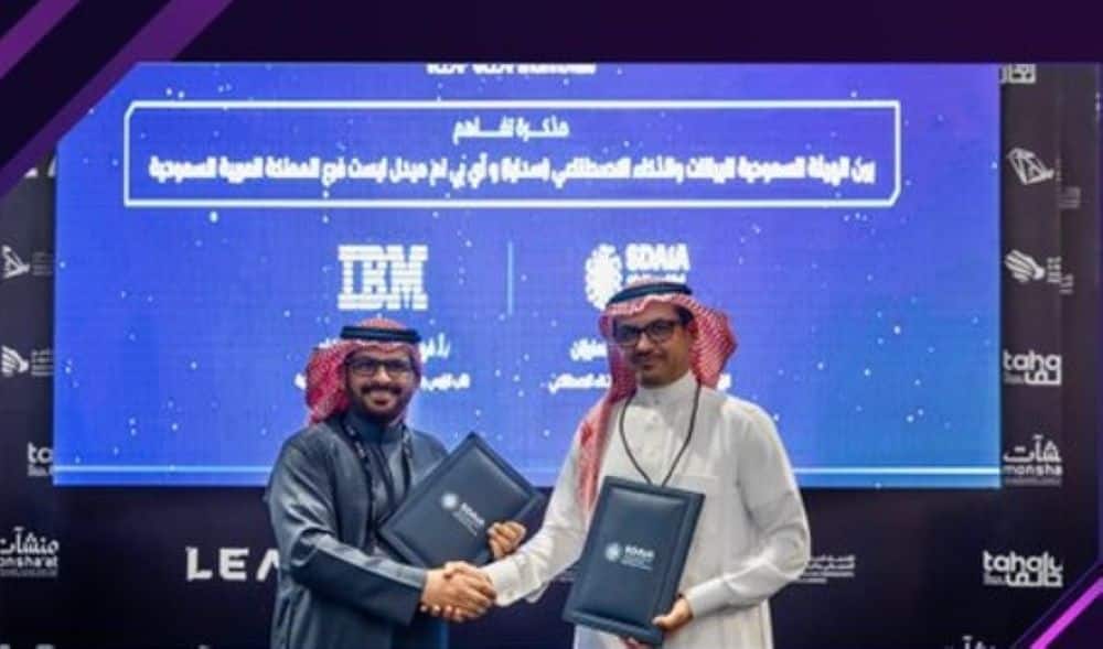 SDAIA has signed a memorandum of understanding with IBM Middle East to develop a large-scale Arabic language model on the Watson IX platform.