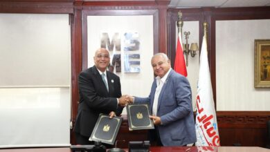 Basil Rahmy, CEO of the Enterprise Development Agency, has signed a Memorandum of Understanding with Ayman Nazih, District Governor of Rotary District 2451 for 2023/2024.
