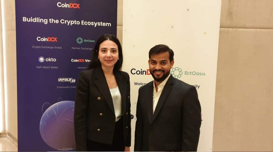 CoinDCX, India's largest cryptocurrency exchange, proudly announces its acquisition of BitOasis, the leading trading platform for virtual assets in the Middle East and North Africa, known for its highest trading volume in UAE dirhams.