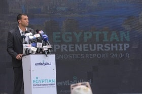 Entlaq, a company supporting entrepreneurship, released the results of its biannual report on the Egyptian entrepreneurship sector for the first half of 2024.