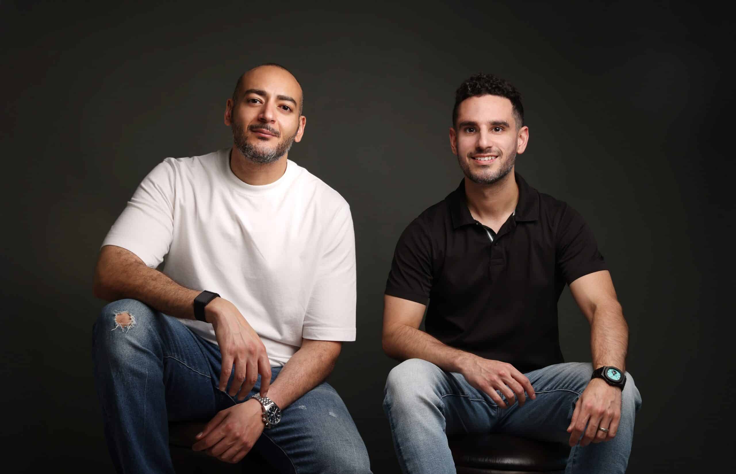 Eslam Hussein (left), co-founder and CEO of invygo and Pulkit Ganjoo (right), co-founder and Chief Data Officer