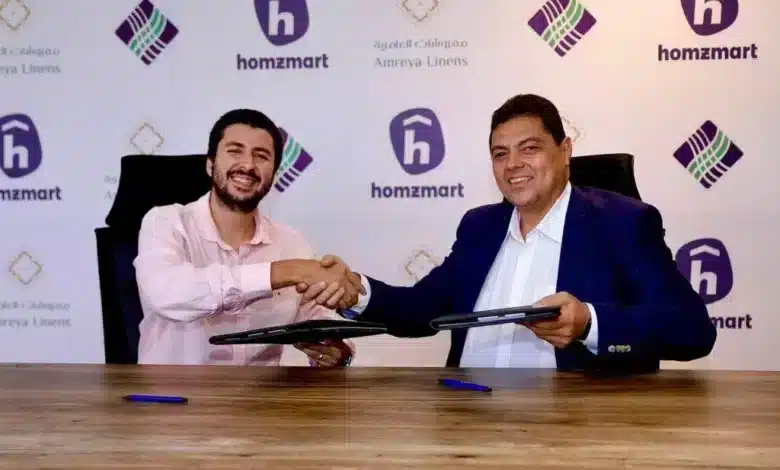 Homzmart and Misr El Amreya Sign Strategic Agreement to Boost Textile Industry and Support Egyptian Exports