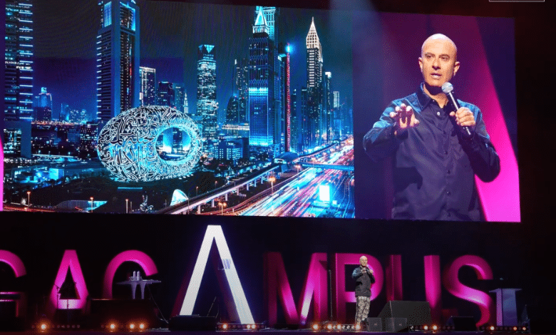 Robin Sharma at Megacampus: Redefining Success and Leadership for a Meaningful Life