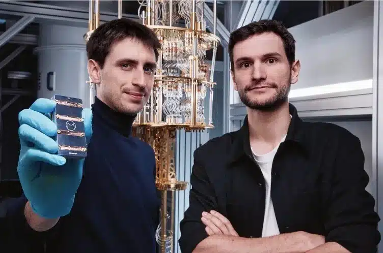 Alice & Bob CEO Théau Peronnin and CTO Raphaël Lescanne