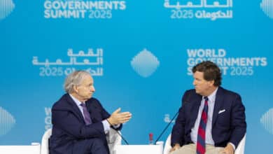 At the Global Government Summit 2025, which concluded today after a three-day event in Dubai, American media personality Tucker Carlson, owner and founder of the Tucker Carlson Network, engaged in a discussion with Ray Dalio, founder of Bridgewater Associates, about major trends shaping the future.