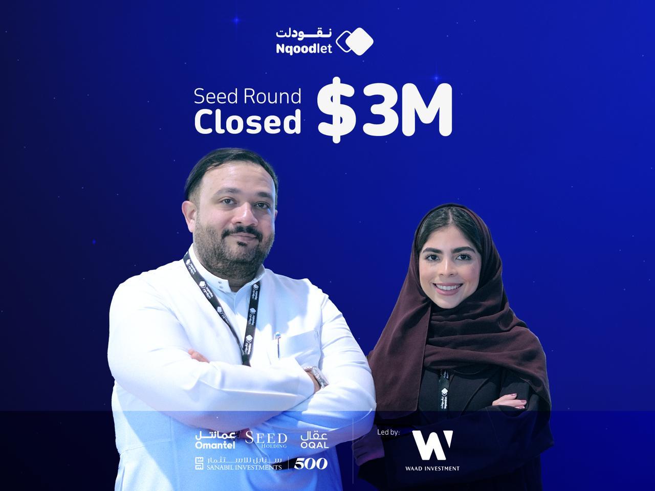 Nqoodlet, the Saudi-based fintech platform revolutionizing SME financial management, has announced the successful close of its $3 million seed round.