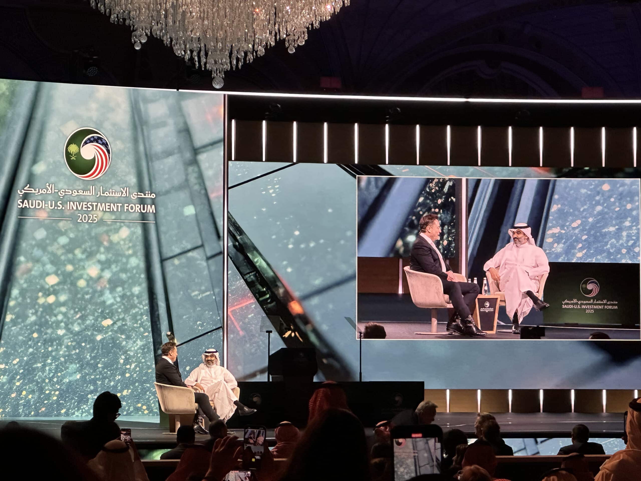 In a moment where reality blended seamlessly with imagination, Elon Musk showcased one of his advanced robots in front of His Royal Highness Crown Prince Mohammed bin Salman and U.S. President Donald Trump during SAUDI-U.S. INVESTMENT FORUM 2025 in Riyadh
