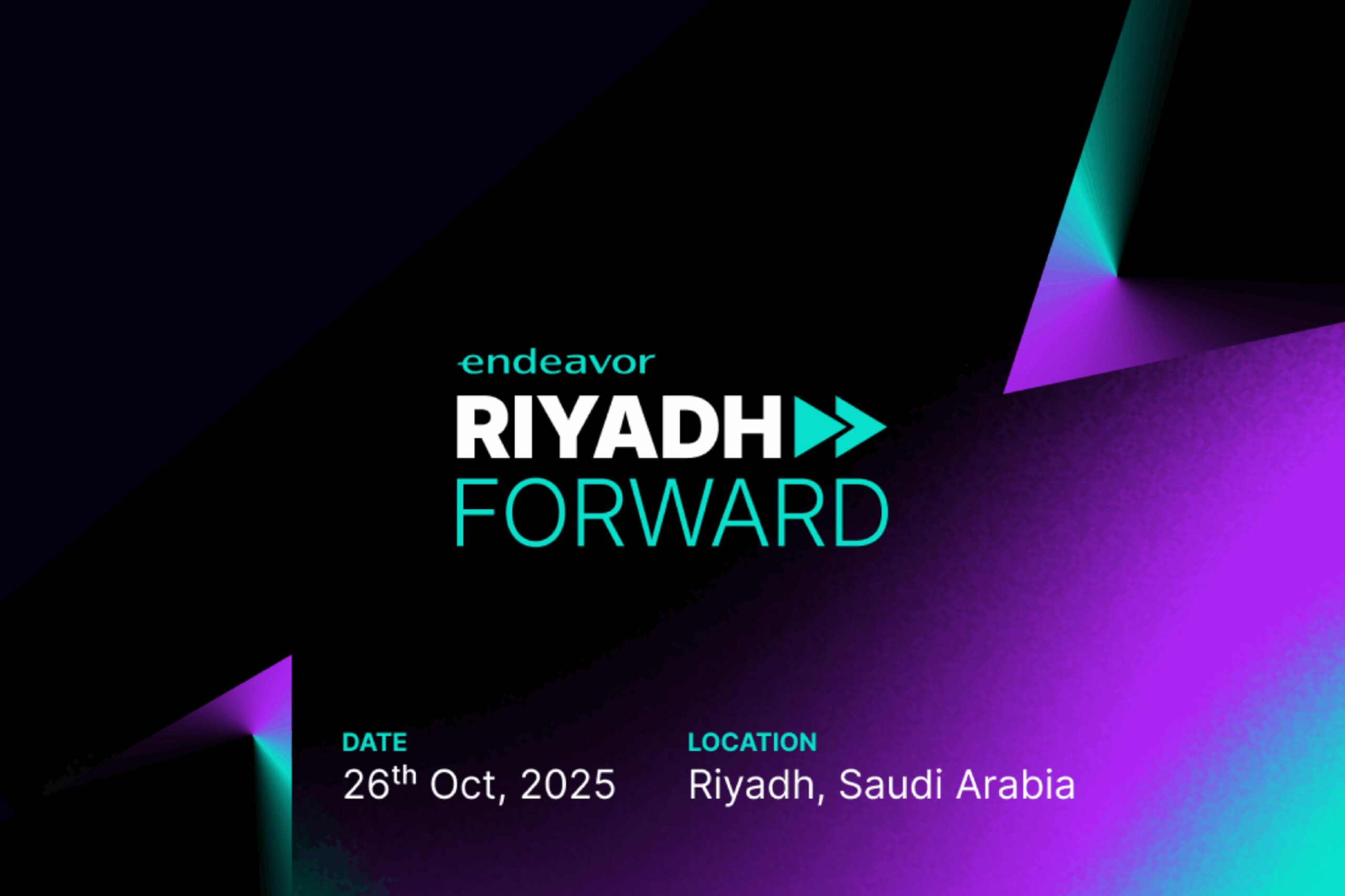 Endeavor Presents “Riyadh Forward”