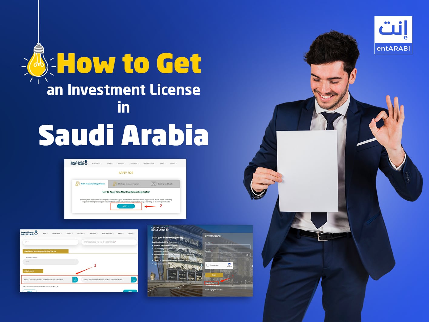 How to Get an Investment License in Saudi Arabia