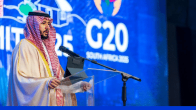 The G20 Startup Summit (Startup20) officially kicked off today, Thursday, in Johannesburg, South Africa, with the participation of a Saudi delegation led by Prince Fahad bin Mansour bin Nasser, Chair of the G20 Startup Group, and sponsored by NEOM.